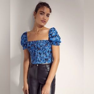 Wilfred Smocked Blouse